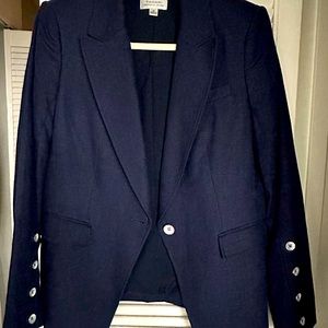 Tahari linen blazer